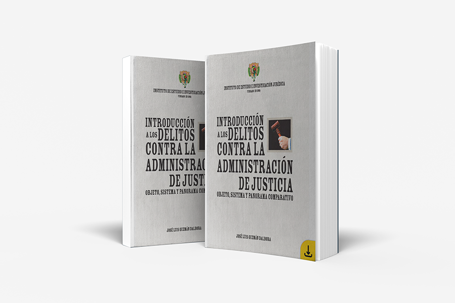Libro: Introducción a los delitos contra la administración de justicia. Objeto, sistema y panorama comparativo (2008)