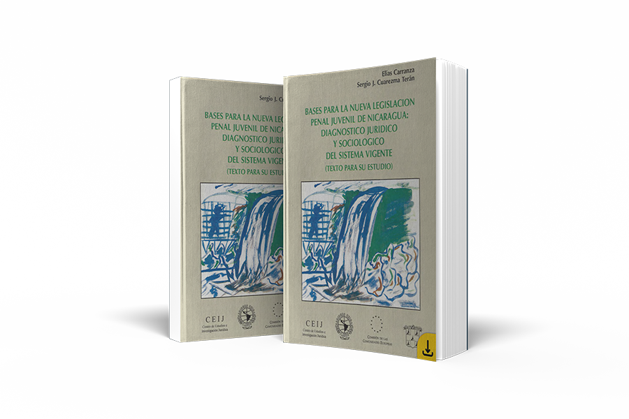 Libro: Bases para la nueva legislación penal juvenil de Nicaragua (1996)